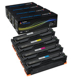 Arthur Imaging Compatible High Yield Toner Cartridge Replacement for HP 410A, CF410A, CF411A, CF412A, CF413A (Black, Cyan, Magenta, Yellow, 4-Pack)