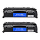 Arthur Imaging Compatible Toner Cartridge Replacement for Canon 120, 2617B001AA (Black, 2-Pack)