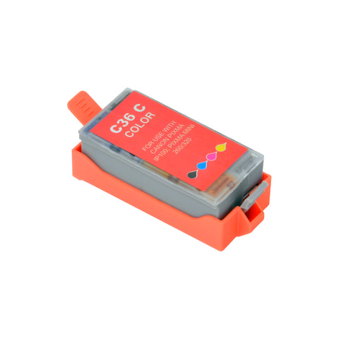 Arthur Imaging Remanufactured Ink Cartridge Replacement for Canon CLI-36 (1 Tri-Color, 1-Pack)