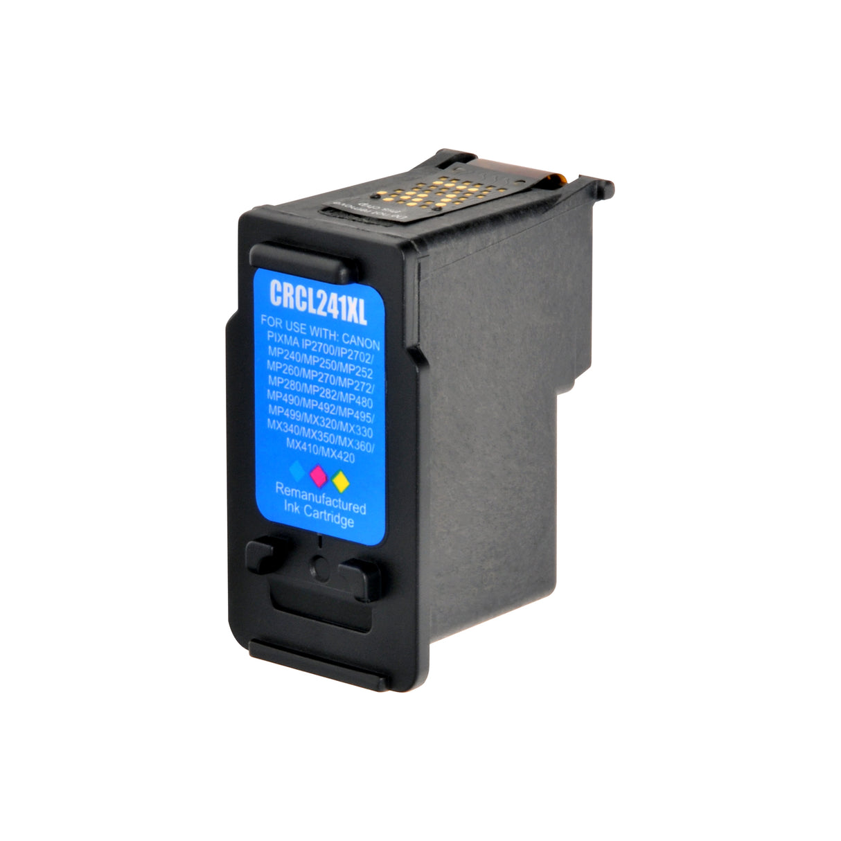 Arthur Imaging Remanufactured Ink Cartridge Replacement for Canon PG-240XL/CL-241XL (1 Black, 1 Tri-Color, 2-Pack)