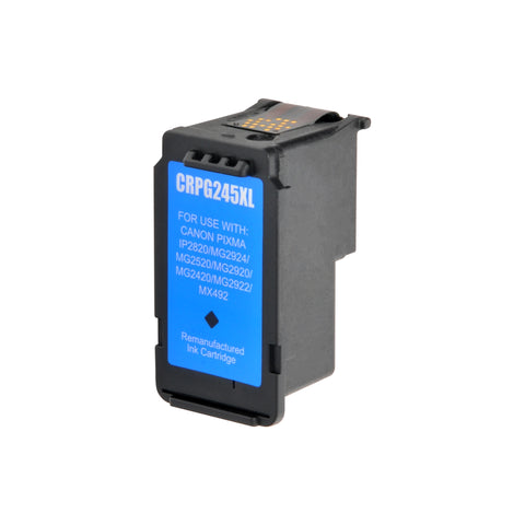 Arthur Imaging Remanufactured Ink Cartridge Replacement for Canon PG-245XL (Black, 1-Pack)