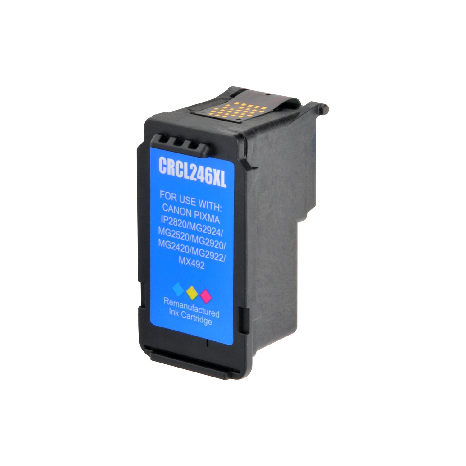 Arthur Imaging Remanufactured Ink Cartridge Replacement for Canon PG-245XL/CL-246XL (1 Black, 1 Tri-Color, 2-Pack)