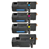 Arthur Imaging Compatible Toner Cartridge Replacement for Dell E525w, 593-BBJX (1 Black, 1 Cyan, 1 Magenta, 1 Yellow, 4-Pack)