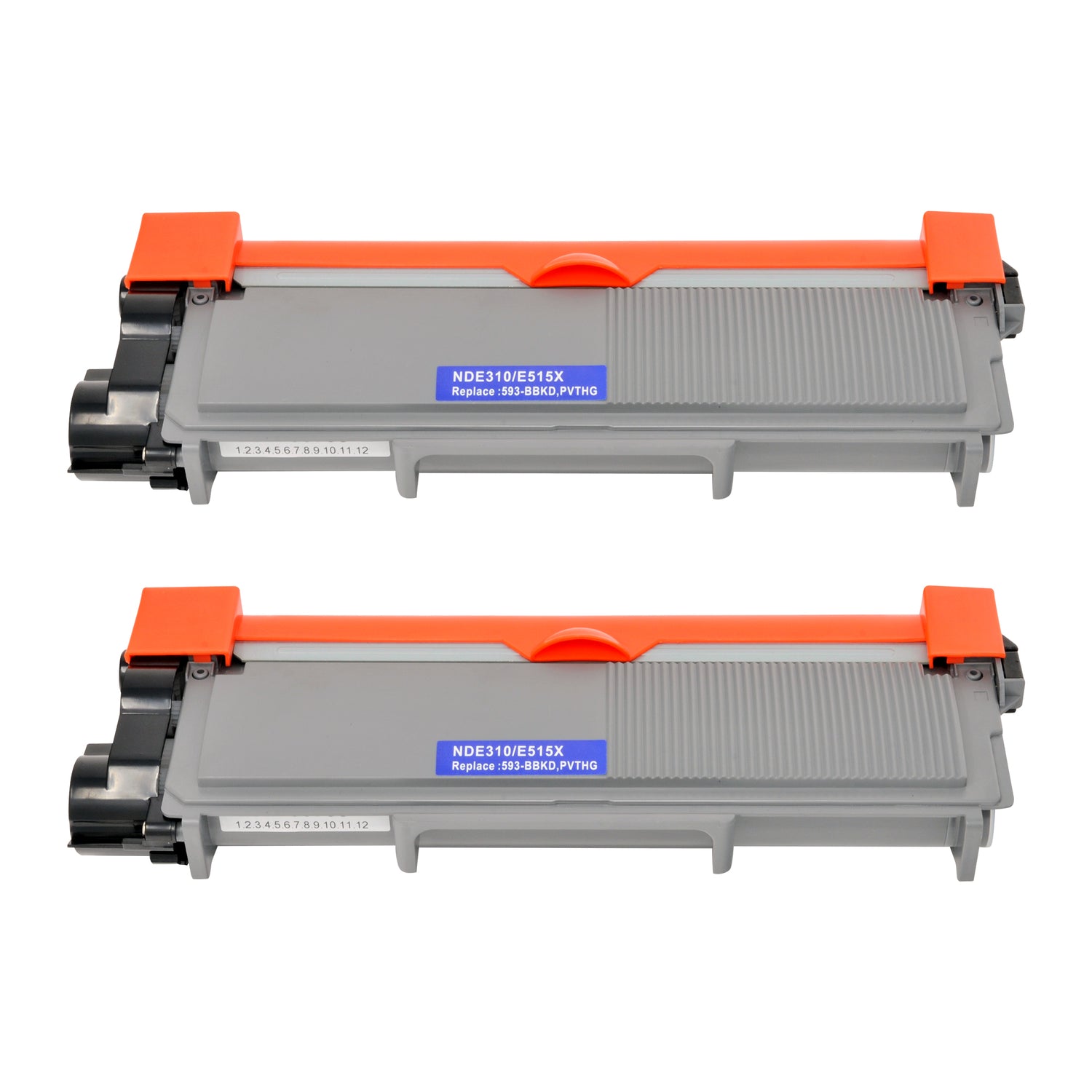 Arthur Imaging Compatible Toner Cartridge Replacement for Dell E310 / E515, 593-BBKE (Black, 2-Pack)