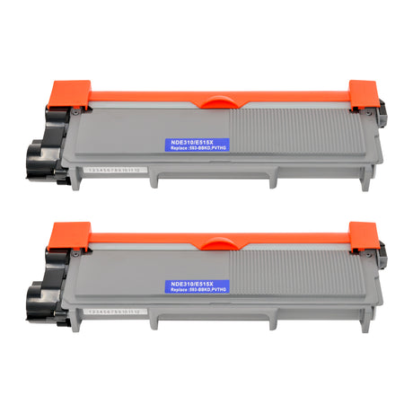 Arthur Imaging Compatible Toner Cartridge Replacement for Dell E310 / E515, 593-BBKE (Black, 2-Pack)