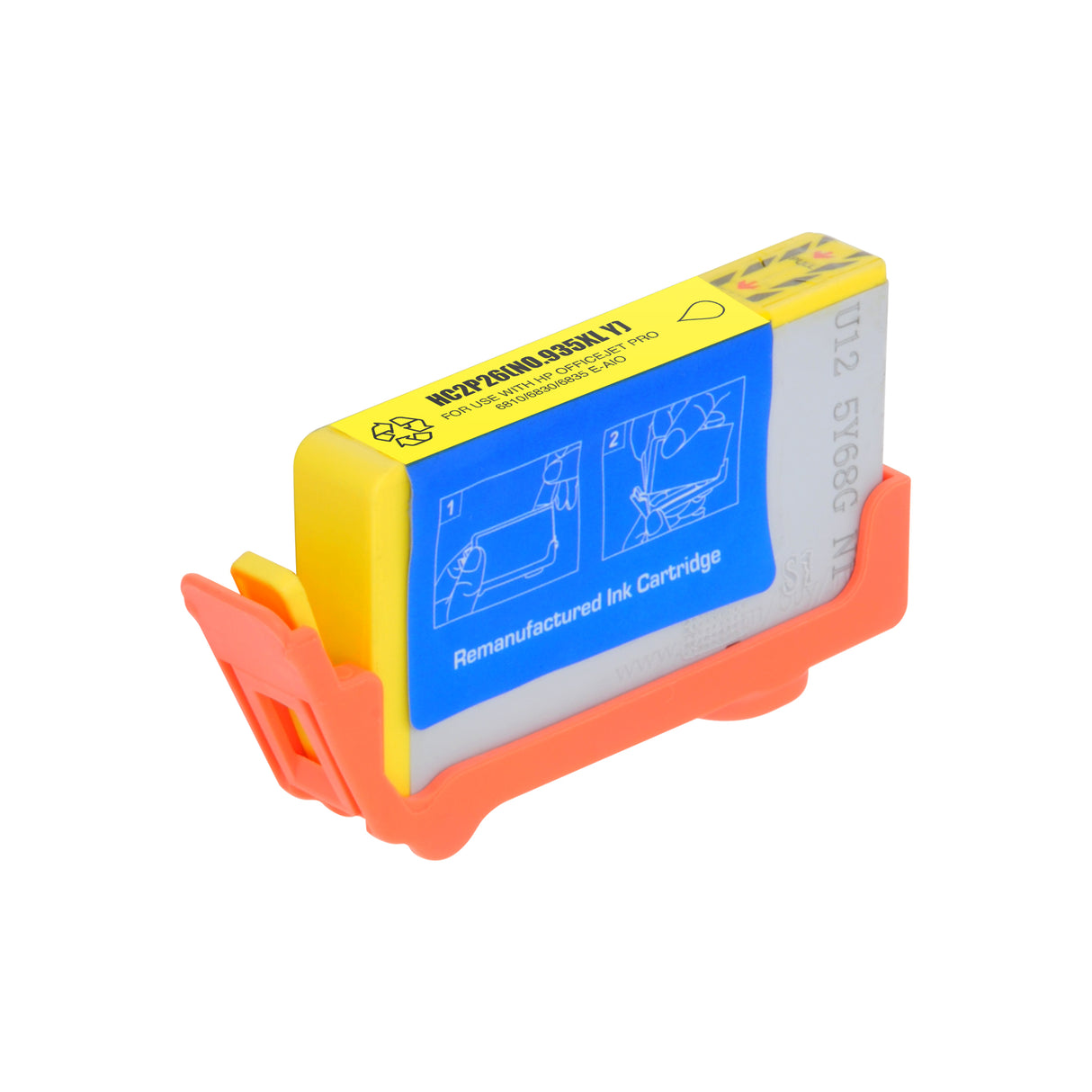 Arthur Imaging Remanufactured Ink Cartridge Replacement for HP 934XL & 935XL (1 Black, 1 Cyan, 1 Magenta, 1 Yellow, 4-Pack)