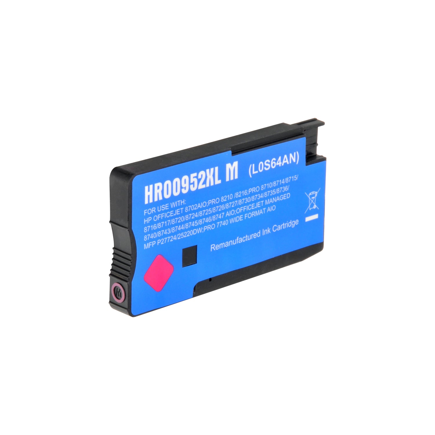 Arthur Imaging Compatible Ink Cartridge Replacement for HP 952XL (1 Black, 1 Cyan, 1 Magenta, 1 Yellow, 4-Pack)
