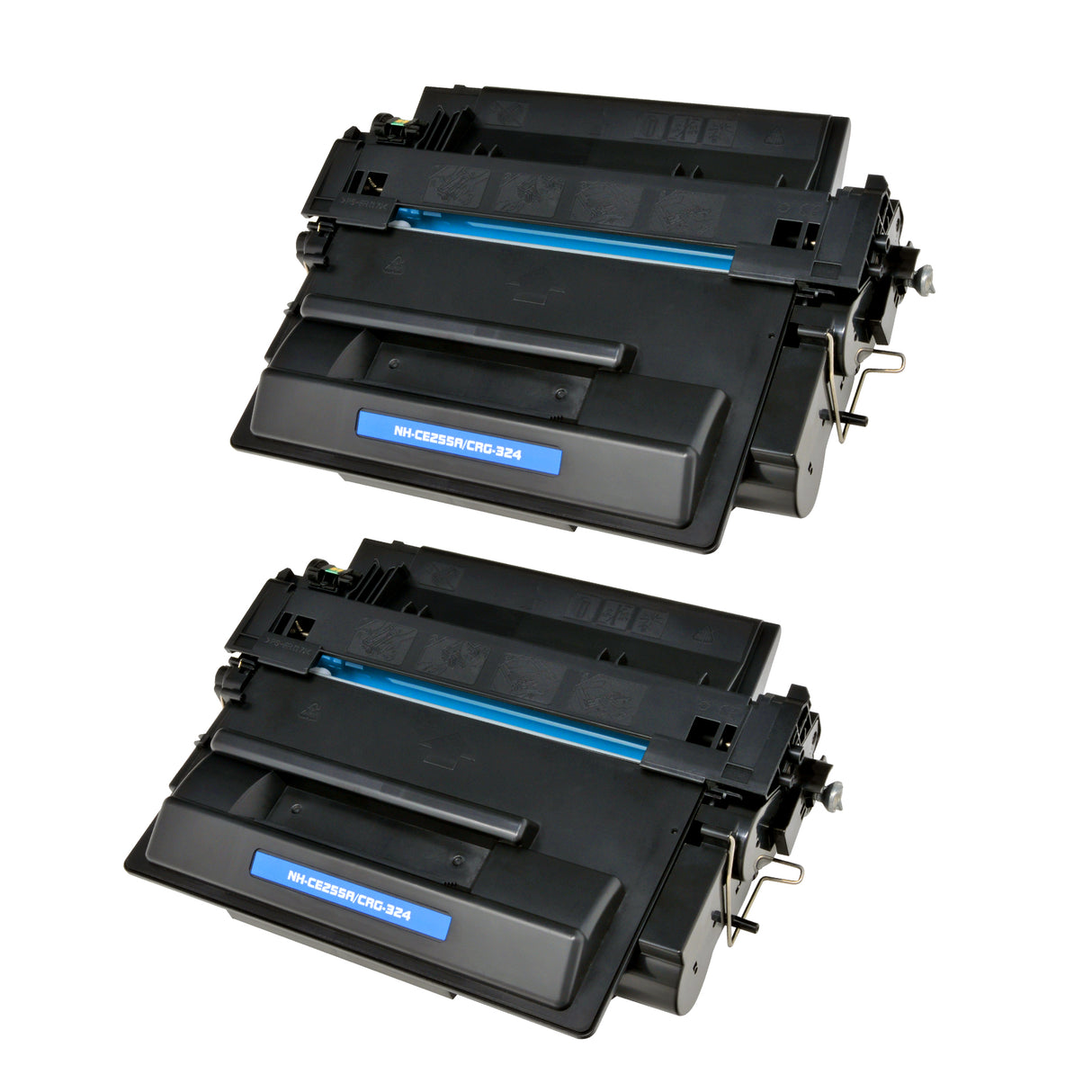 Arthur Imaging Compatible Toner Cartridge Replacement for HP CE255A (HP 55A, 2 Black, 2-Pack)