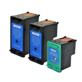 Arthur Imaging Remanufactured Ink Cartridge Replacement for HP 74 & 75 (2 Black, 1 Tri-Color, 3-Pack)