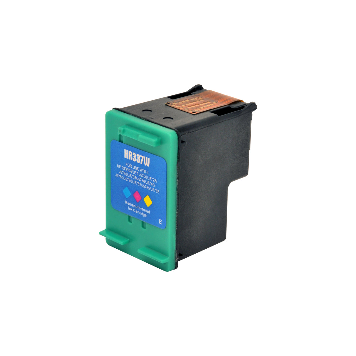 Arthur Imaging Remanufactured Ink Cartridge Replacement for HP 74 & 75 (2 Black, 1 Tri-Color, 3-Pack)