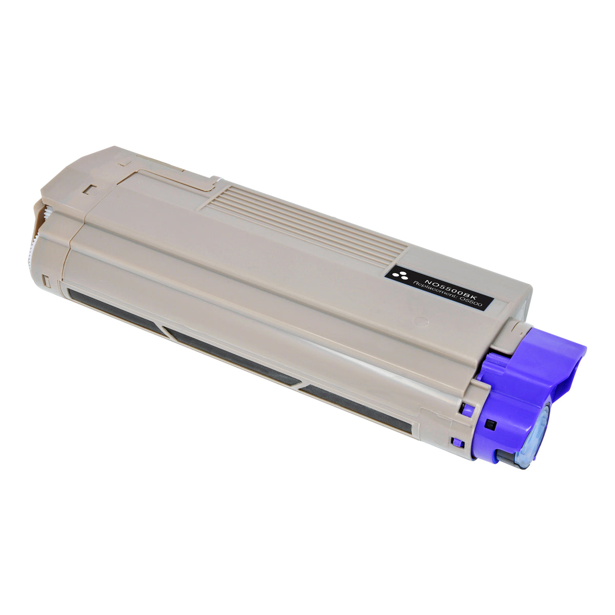 Arthur Imaging Compatible Toner Cartridge Replacement for OKI 5500BK (43324404, Black, 1-Pack)