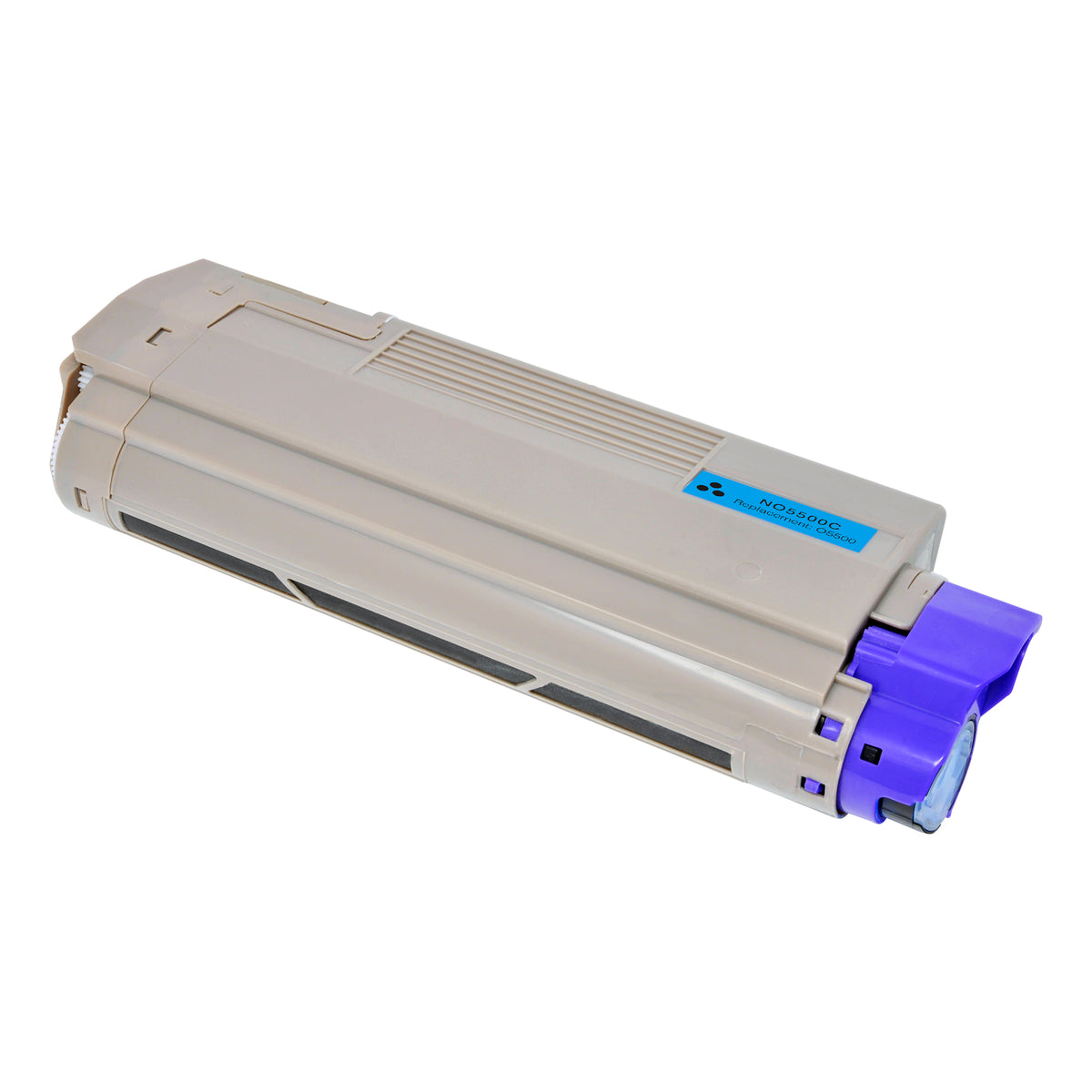 Arthur Imaging Compatible Toner Cartridge Replacement for OKI 5500C (43324403, Cyan, 1-Pack)