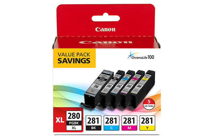 Canon PGI-280 XL / CLI-281 5 Color Pack