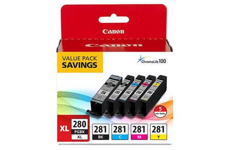Canon PGI-280 XL / CLI-281 5 Color Pack