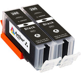 Arthur Imaging Compatible Ink Cartridge Replacement for Canon PGI-280XXL use with PIXMA TS9120 TS8120 TS8220 (PGBK) 2 Pack