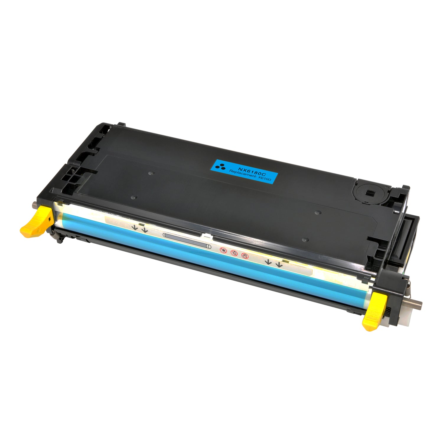 Arthur Imaging Compatible Toner Cartridge Replacement for Xerox Phaser 6180, Cyan (113R00723, 1-Pack)