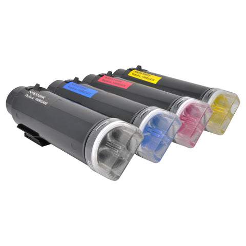 Arthur Imaging Compatible Toner Cartridge Replacement for Xerox Phaser 6510 or WorkCentre 6515 Set (1 Black, Cyan, Magenta, Yellow, 4-Pack)
