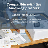 Arthur Imaging Compatible Toner Cartridge Replacement for Canon 137 (9435B001AA) (Black, 2-Pack)