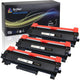 Arthur Imaging Compatible High Yield Toner Cartridge Replacement for Brother TN730 TN760 with IC Chip (Black, 3-Pack)