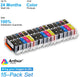 Arthur Imaging 15 Pack Compatible Ink Cartridge Replacement for 270XL 271XL (3 Large Black, 3 Small Black, 3 Cyan, 3 Yellow, 3 Magenta, 15-Pack)